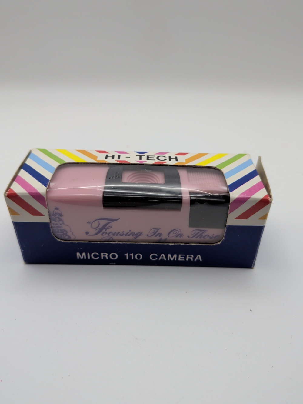 Vintage 1997 Club - PRECIOUS MOMENTS Pink Micro 110 CAMERA - HI-TECH NOS (F)